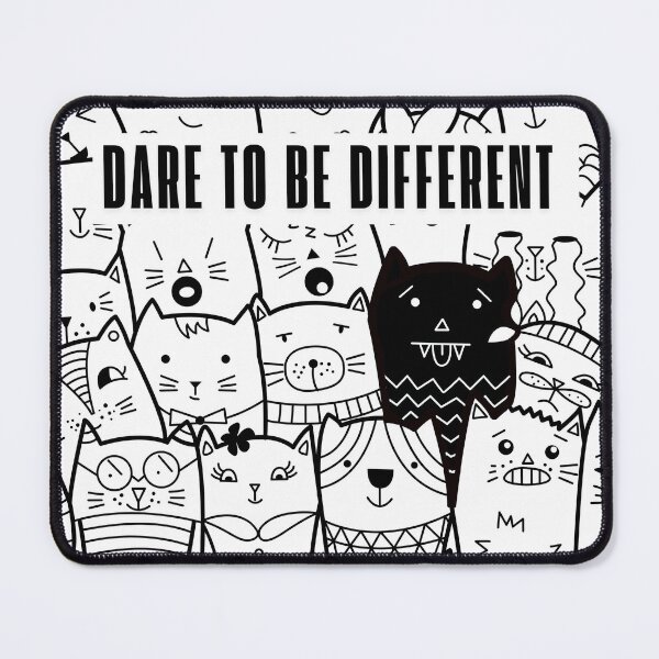 Item preview, My cats VI DARE TO BE DIFFERENT designed and sold by Visual Arts Sławomir Grzanek.