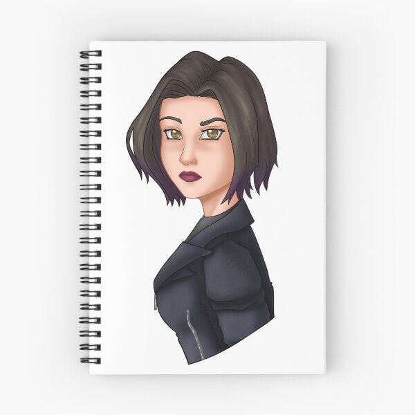 Aperçu de l'œuvre Portrait de femme sérieuse nb créée et vendue par AssortedDrawings.