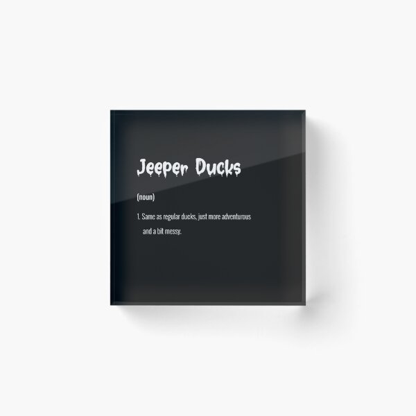 Artikelvorschau, Jeeper Ducks – Abenteuerlicher und chaotischer entworfen und verkauft von 777ikeDesigns.
