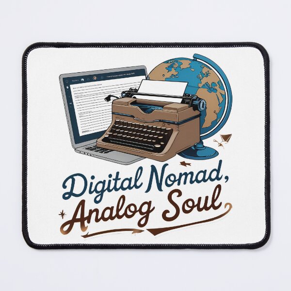 Item preview, Digital Nomad, Analog Soul: Bridging Tech and Tradition designed and sold by zoughlal.