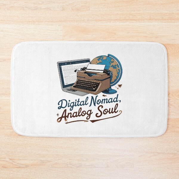 Item preview, Digital Nomad, Analog Soul: Bridging Tech and Tradition designed and sold by zoughlal.