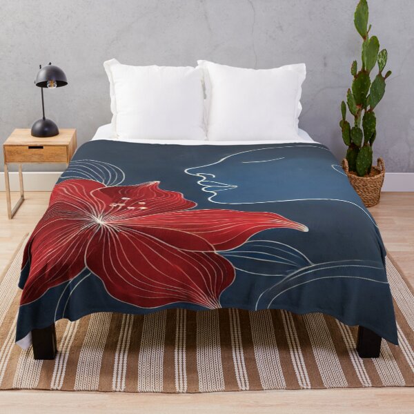 Item preview, Flourish in Bloom – Elegant Minimalist Line Art with Floral Beauty designed and sold by delohill.
