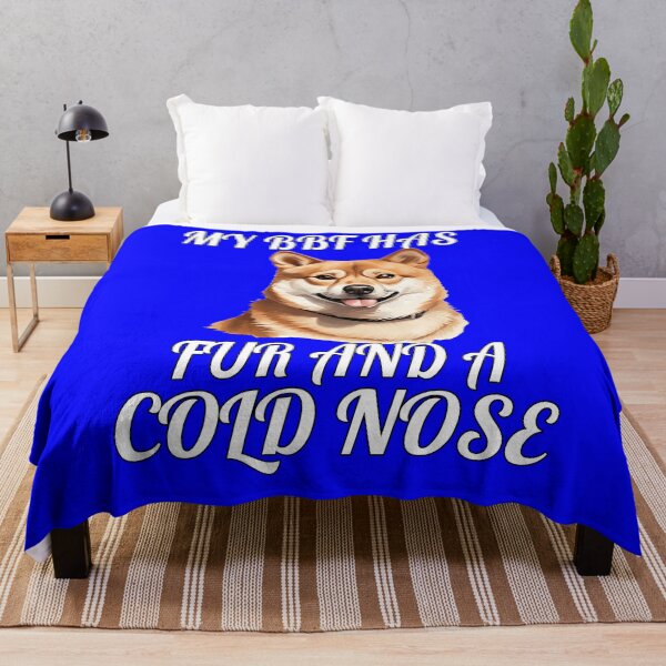 Item preview, Dog Breed Shiba Inu Dog Owner My BFF Has Fur And A Cold Nose  designed and sold by fantasticdesign.