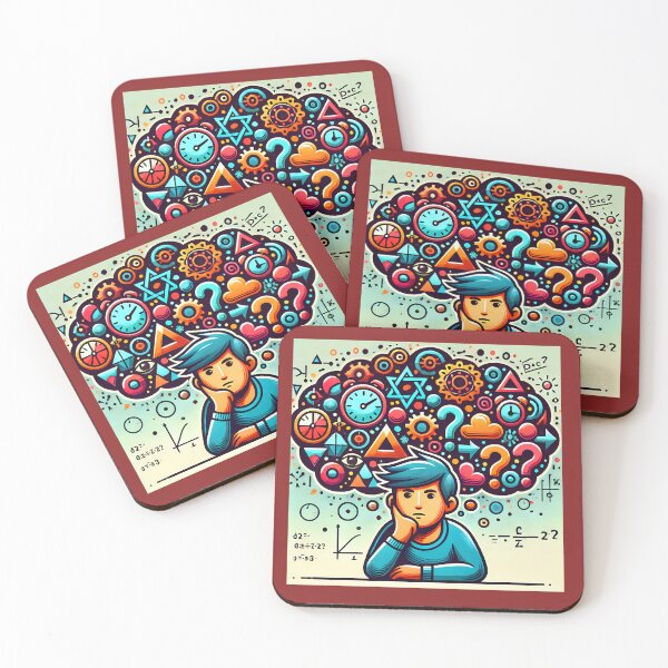 Item preview, Certified Overthinker – Lost in Thoughts designed and sold by Marcinkowski-studio .