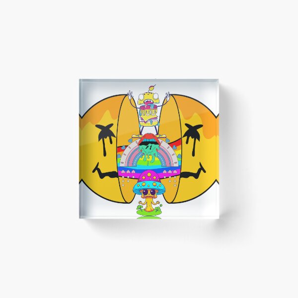 Item preview, Psychedelic Food Monster designed and sold by AuraTides.