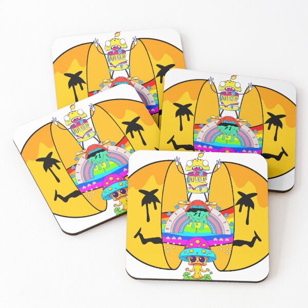 Item preview, Psychedelic Food Monster designed and sold by AuraTides.