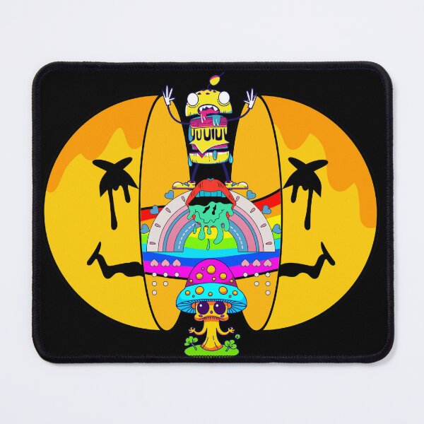 Item preview, Psychedelic Food Monster designed and sold by AuraTides.