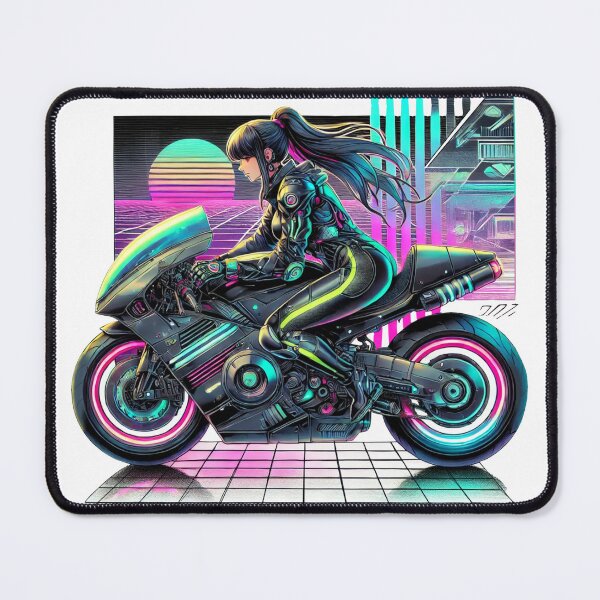Item preview, Cyber Biker of the Future designed and sold by JonelleTshirts.