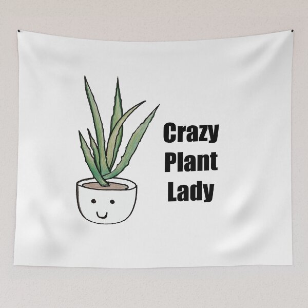 Item preview, Crazy Plant Lady cute plant  designed and sold by Luilui7.