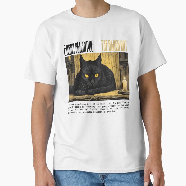 Artikel-Vorschau von „Die schwarze Katze“ von Edgar Allan Poe, designt und verkauft von Filologica.