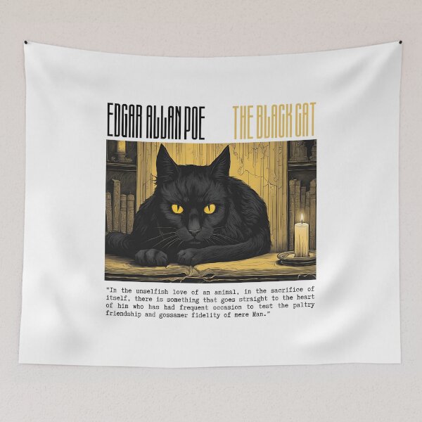 Item preview, 'The black cat', by Edgar Allan Poe designed and sold by Filologica.