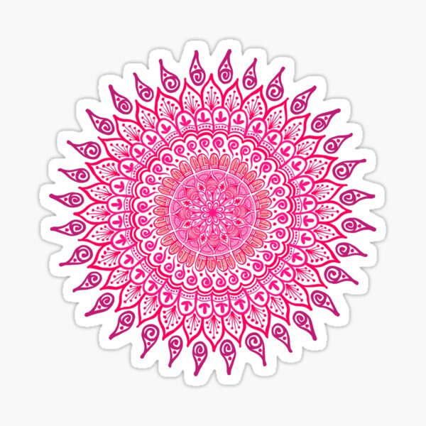 Item preview, A Pink Symphony of Patterns designed and sold by Richika Palia.