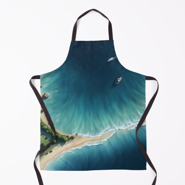 Item preview, Sea view from above designed and sold by PrintLabStudio.