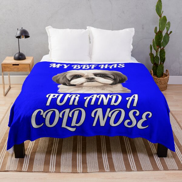 Item preview, Shih Tzu Dog Pet Owner Design My BFF Has Fur And A Cold Nose designed and sold by fantasticdesign.