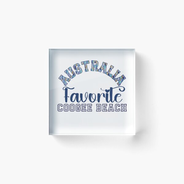 Item preview, Australia Favorite Coogee Beach (Blue Waters) designed and sold by Whackadoodletee.