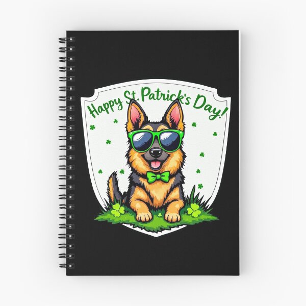 Item preview, St. Patrick's Day German Shepard Dog 2 designed and sold by SteadyRolling.