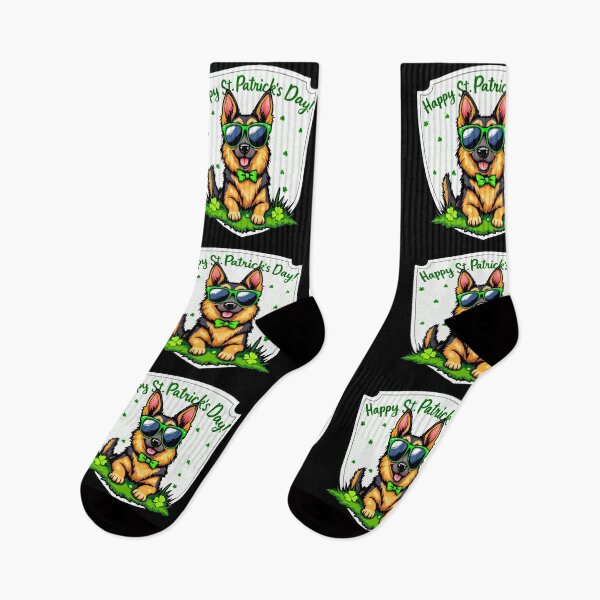 Item preview, St. Patrick's Day German Shepard Dog 2 designed and sold by SteadyRolling.