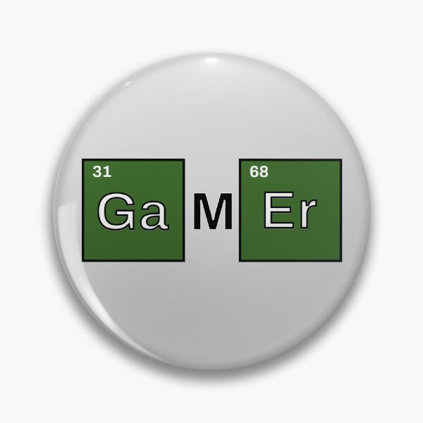 Item preview, Periodic Table Gamer Graphic designed and sold by 2ndSketch.