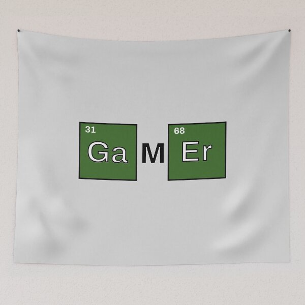 Item preview, Periodic Table Gamer Graphic designed and sold by 2ndSketch.