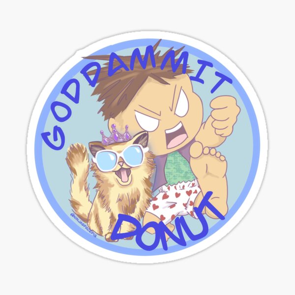 Item preview, Dungeon Crawler Carl - GODDAMMIT DONUT designed and sold by ninjaspacepig.