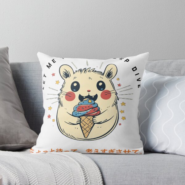 Item preview, hamster overthink designed and sold by Beni-Shoga-Ink.