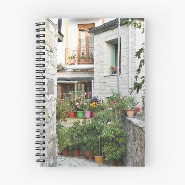 Item preview, street in Ioannina  designed and sold by sweetpepparzz.