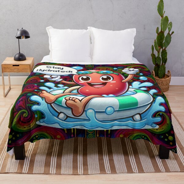 Item preview, Stay Hydrated – Happy Kidney Cartoon Design designed and sold by SHHCreations.
