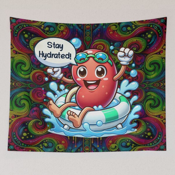Item preview, Stay Hydrated – Happy Kidney Cartoon Design designed and sold by SHHCreations.