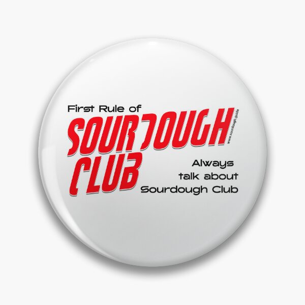 Artikelvorschau, Sauerteigbäcker T-Shirt | Erste Regel des Sauerteigclubs entworfen und verkauft von SourdoughGuide.