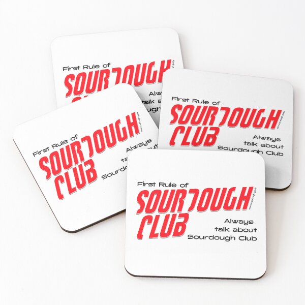 Artikelvorschau, Sauerteigbäcker T-Shirt | Erste Regel des Sauerteigclubs entworfen und verkauft von SourdoughGuide.