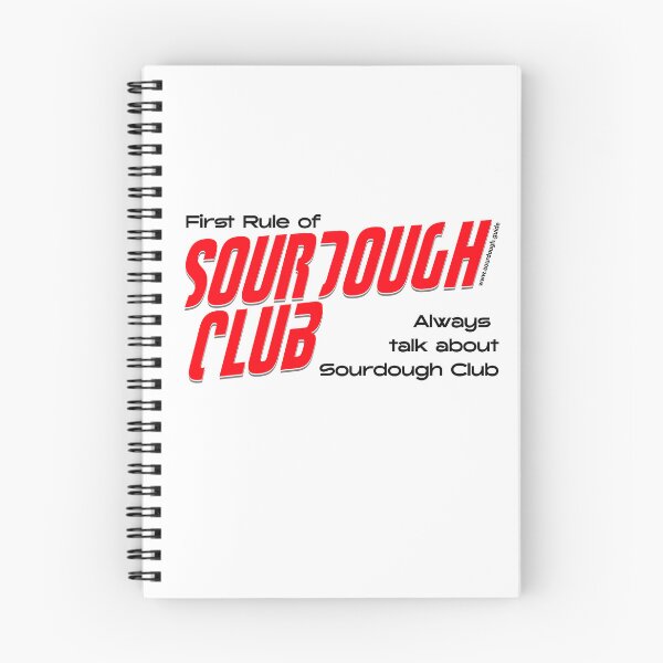 Artikelvorschau, Sauerteigbäcker T-Shirt | Erste Regel des Sauerteigclubs entworfen und verkauft von SourdoughGuide.