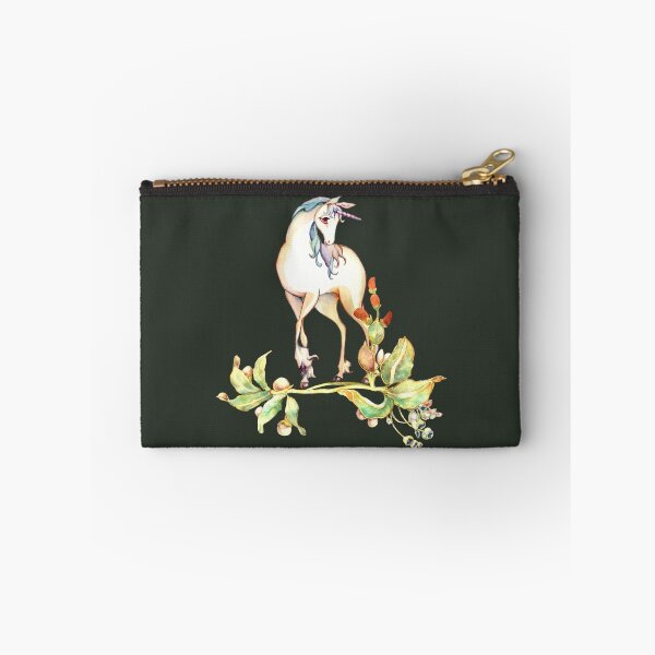 Item preview, Last Unicorn Red Flowers And Blueberries designed and sold by Miriam Steinau.