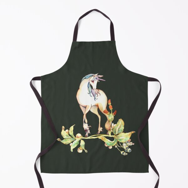 Item preview, Last Unicorn Red Flowers And Blueberries designed and sold by Miriam Steinau.