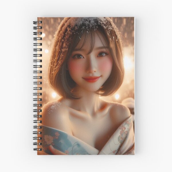 Item preview, Woman is depicted wearing a traditional Japanese kimono, designed and sold by ChamaruVerywell.