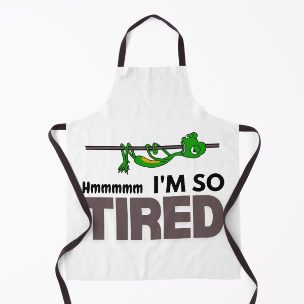 Item preview, I'm so tired frog designed and sold by Mama ink co..