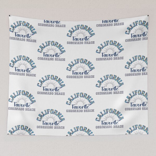 Item preview, California Favorite Coronado Beach (Blue Waters) designed and sold by Whackadoodletee.