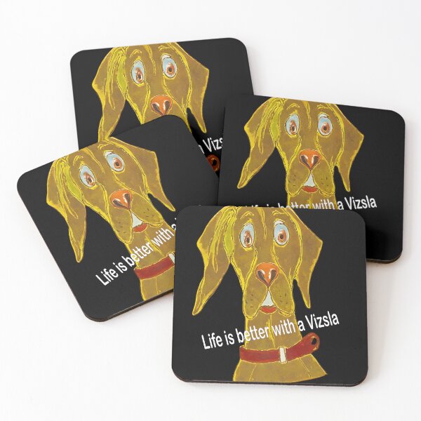 Item preview, Life is better with a Vizsla designed and sold by zzsuzsa.