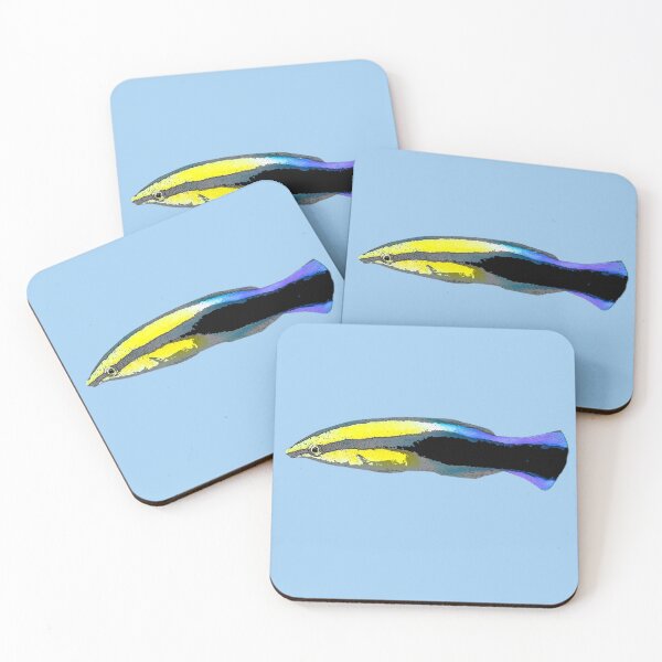 Item preview, Bluestreak Cleaner Wrasse Color Design  designed and sold by designsasstultd.