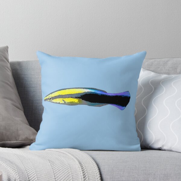 Item preview, Bluestreak Cleaner Wrasse Color Design  designed and sold by designsasstultd.