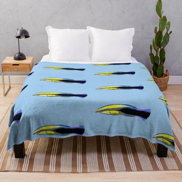 Item preview, Bluestreak Cleaner Wrasse Color Design  designed and sold by designsasstultd.