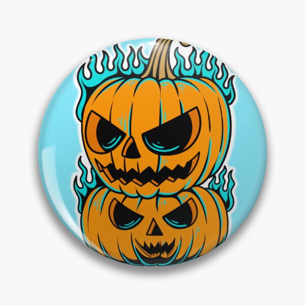 Item preview, Jack o Lantern Blue Flame designed and sold by bitebackcobbc.