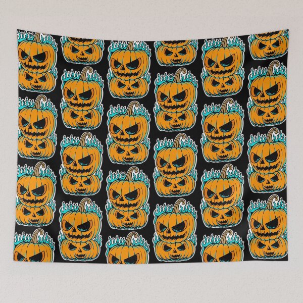 Item preview, Jack o Lantern Blue Flame designed and sold by bitebackcobbc.