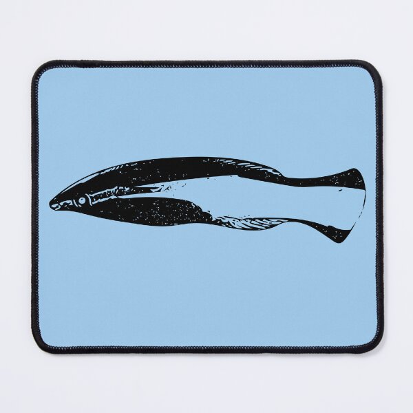 Item preview, Bluestreak Cleaner Wrasse Black Design designed and sold by designsasstultd.