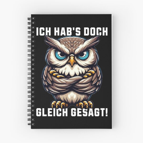 Item preview, I told you so, grumpy owl Grumpy designed and sold by MEMES-GER.