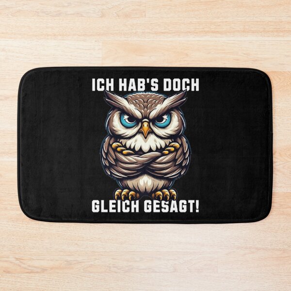 Item preview, I told you so, grumpy owl Grumpy designed and sold by MEMES-GER.
