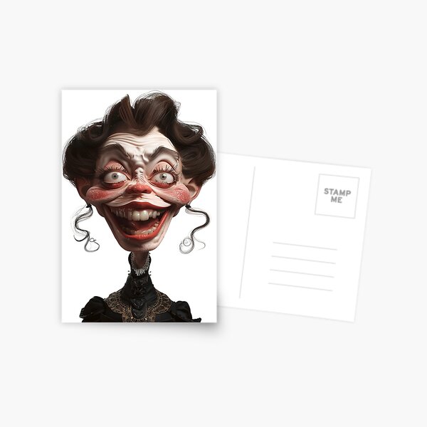Item preview, Grinning Victorian Lady on an Endless Neck (Style 400-0) designed and sold by gimpysticks.