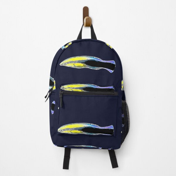 Item preview, Bluestreak Cleaner Wrasse White Alternate Design designed and sold by designsasstultd.