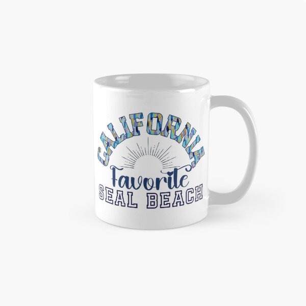 Item preview, California Favorite Seal Beach (Blue Waters) designed and sold by Whackadoodletee.