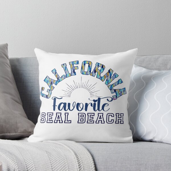Item preview, California Favorite Seal Beach (Blue Waters) designed and sold by Whackadoodletee.