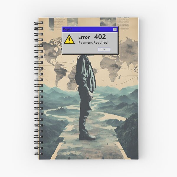 Item preview, ERROR 402, Payment Required, designed and sold by GOLDENGARDENART.
